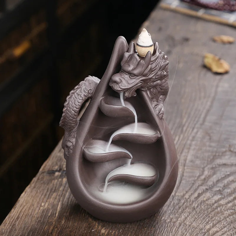 Waterfall Backflow Incense Holder