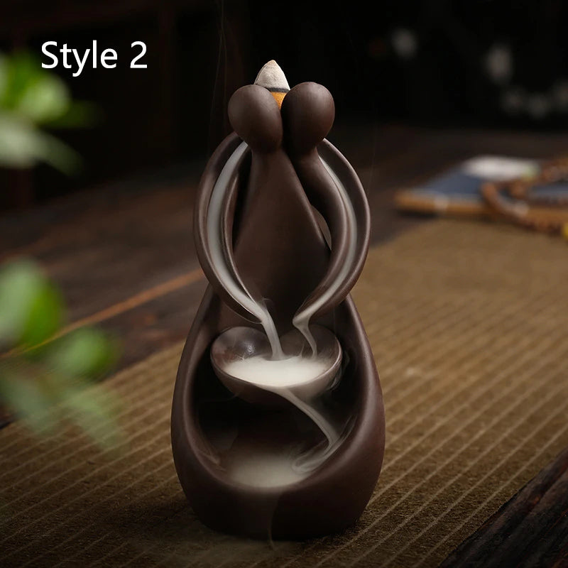 Ceramic Smoke Incense Burner