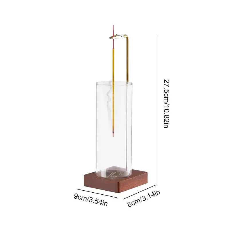 Removable Glass Flameproof Ash Catcher