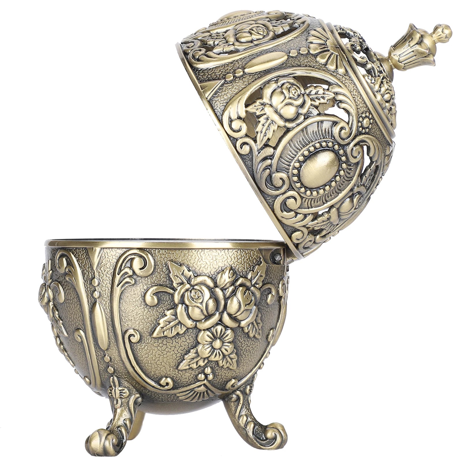 Metal Vintage Incense Burner | Zinc Alloy Incense Holder.