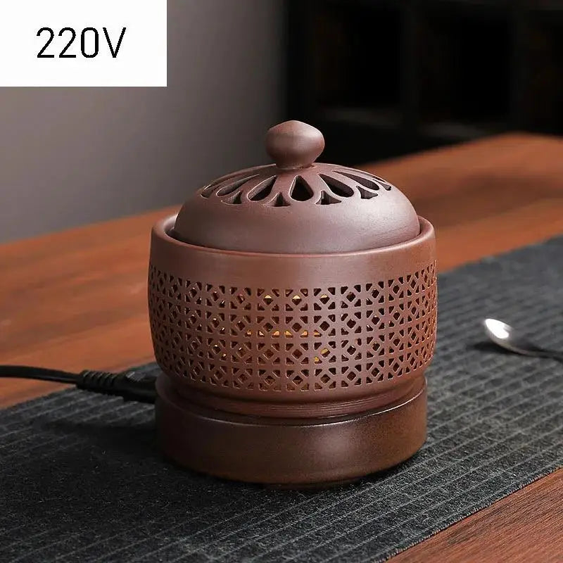 Enamel Electronic Incense Burner