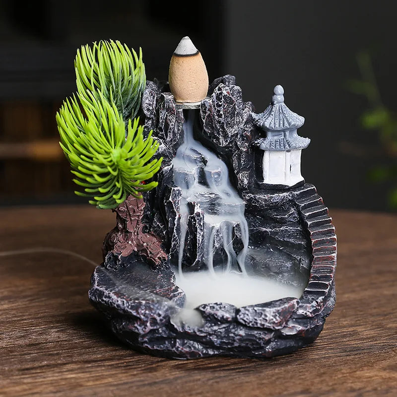 Flowing Waterfall Backflow Incense Burner