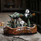 Resin Panda Backflow Incense Burner