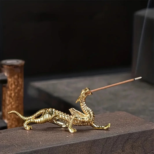 Metal Gold Incense Burner Stick