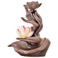 Ceramic Purple Sand Backflow Incense Holder | Stove Zen Buddhist Hand Incense Plate.