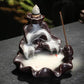 Fountain Waterfall Smoke Censer | Ceramic Incense Burner Aroma | Fragrance Air Freshing