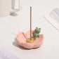 Resin Sakura Incense Stick Burner | Ash Catcher Incense Holder Cherry Blossom