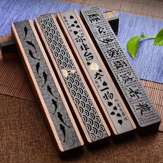 Retro Wooden Incense Holder