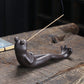 Frog Incense Stick Holder 