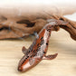 Alloy Copper Plated Small Whale Line Incense Burner