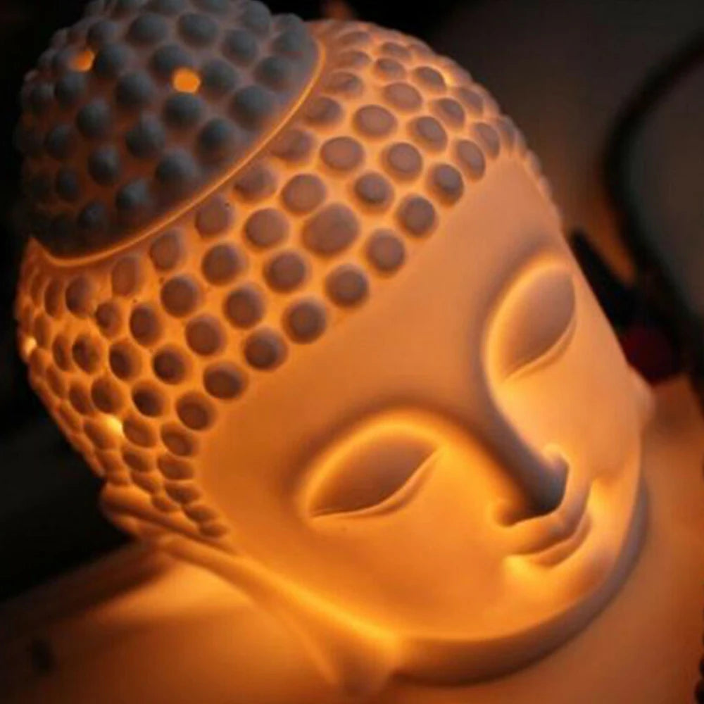 Buddha Head Essential Oil Burner 