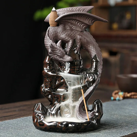 Dragon Waterfall Backflow Incense Burner