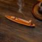 Ceramic Incense Stick Holder | Fishing Man Incense Burner.