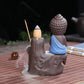 Little Monk Small Buddha Censer Backflow Incense Holder