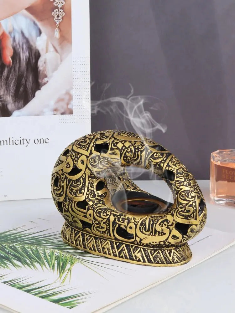 Transparent Synthetic Resin Incense Burner