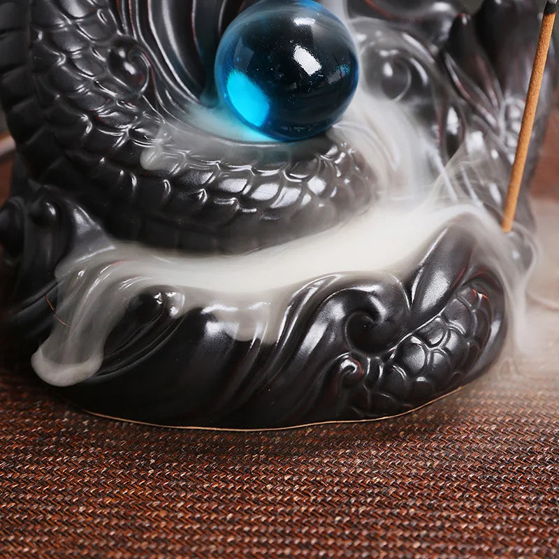 Dragon Ceramic Incense Stick Holder