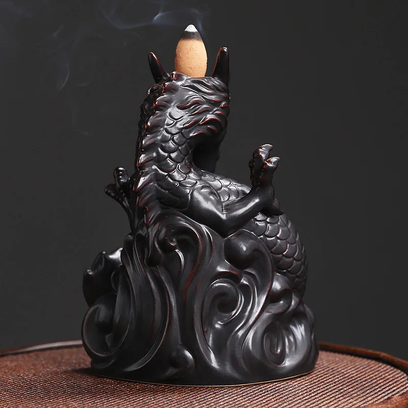 Dragon Ceramic Incense Stick Holder