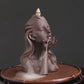 Woman Backflow Incense Burner Censer