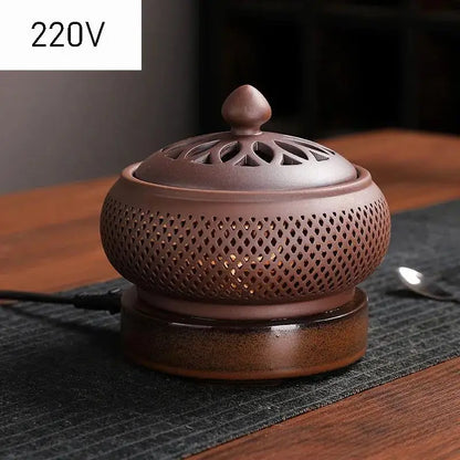 Enamel Electronic Incense Burner