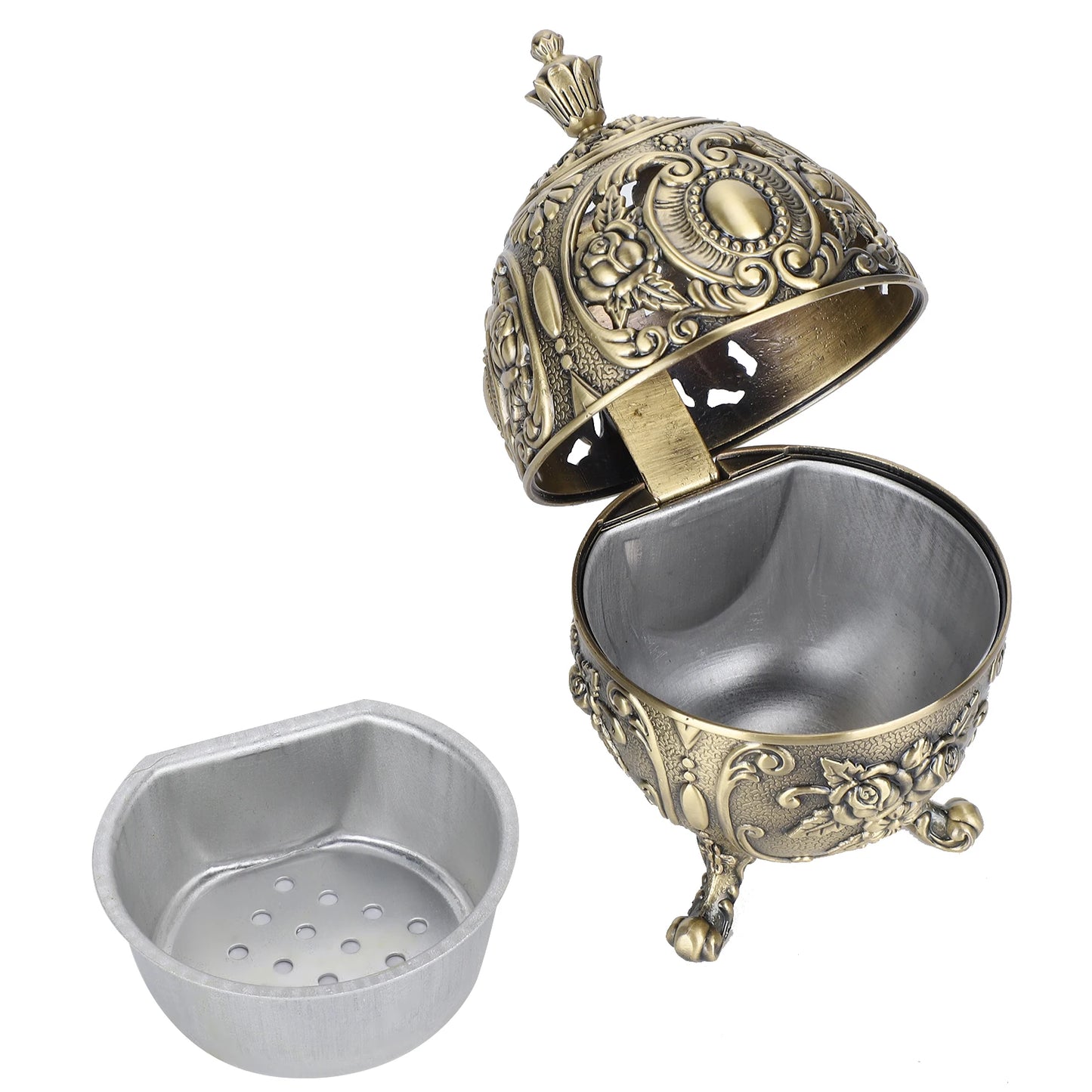 Metal Vintage Incense Burner | Zinc Alloy Incense Holder.