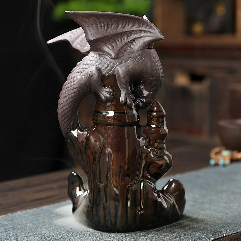 Dragon Waterfall Backflow Incense Burner