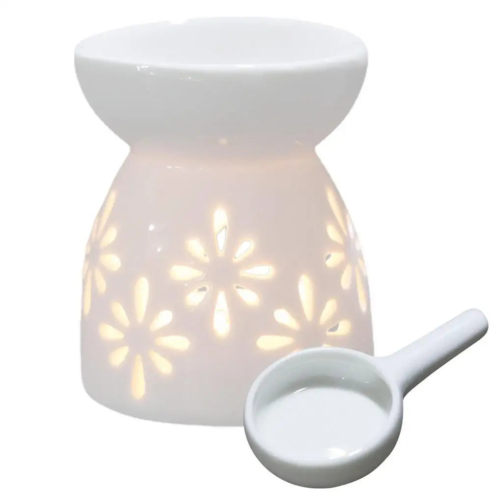 Wax Melt Essential Oil Incense Burner 