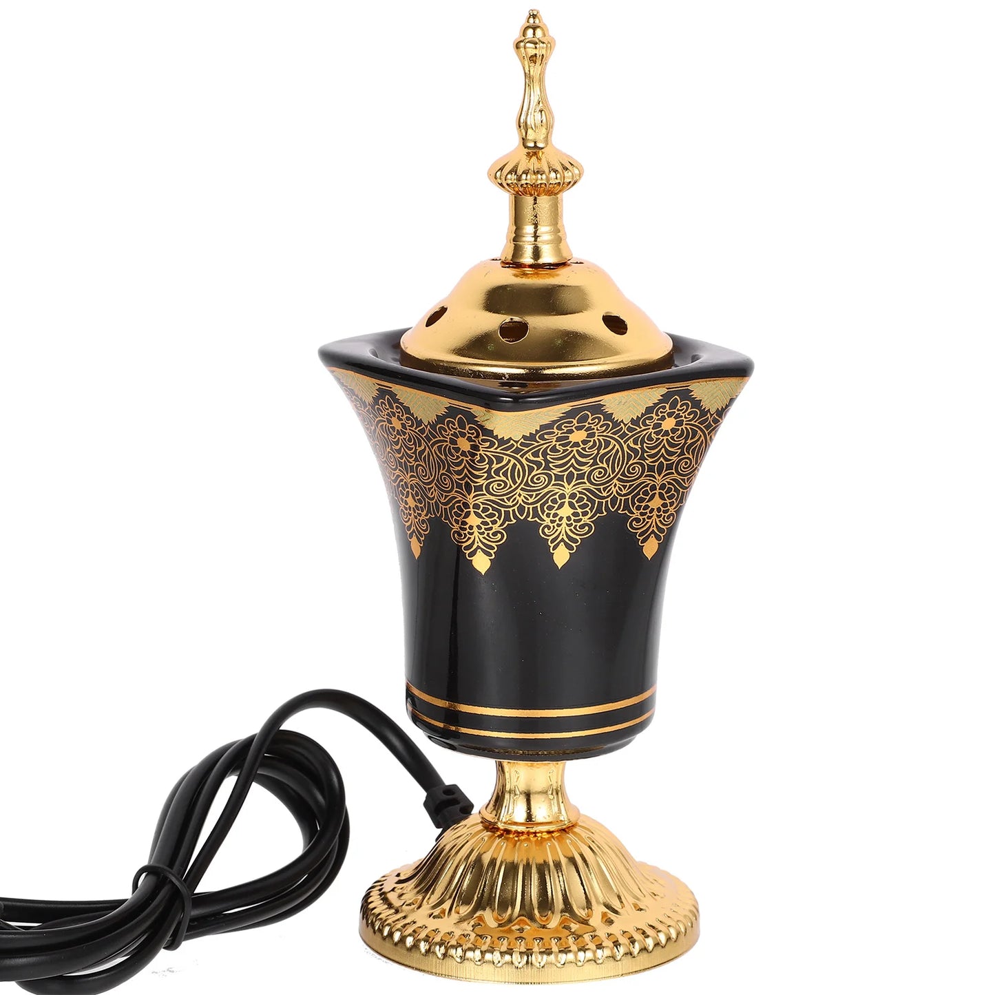 Plug-in Incense Burner | Aroma Metal Incense Holder Electric Censer.