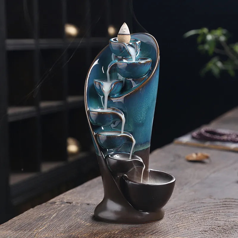 Torch Design Waterfall Incense Burner