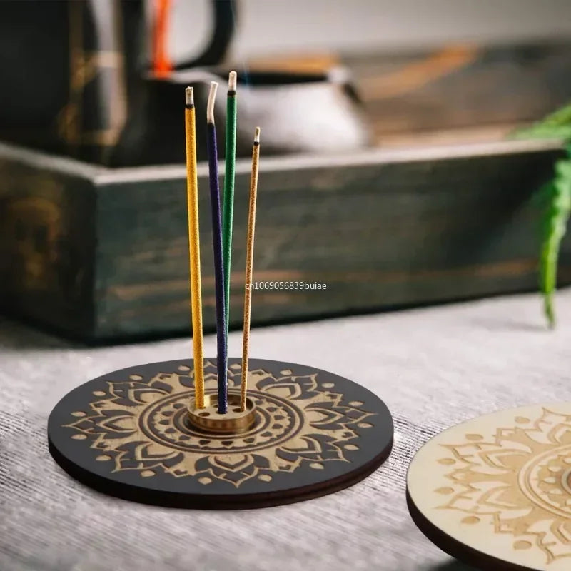 Wooden Incense Holder | Aroma Incense Burner Stand.